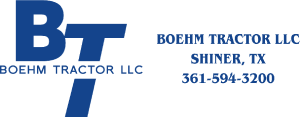 Boehm Tractor Sales proudly serves Shiner and our neighbors in Glaze City, Henkhaus, Moulton and Dreyer